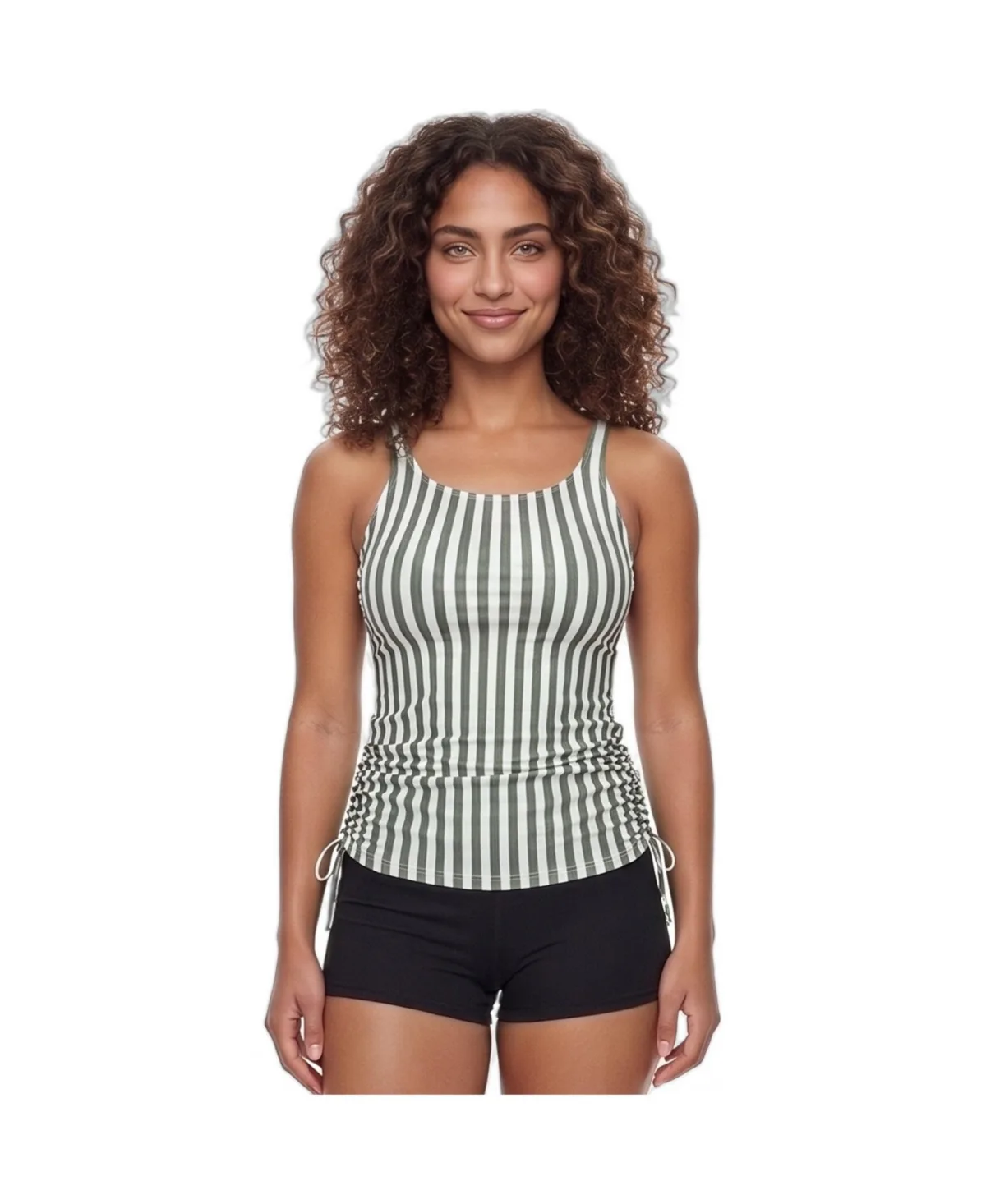 Maya Tankini Swim Top with Removable Cups by Calypsa