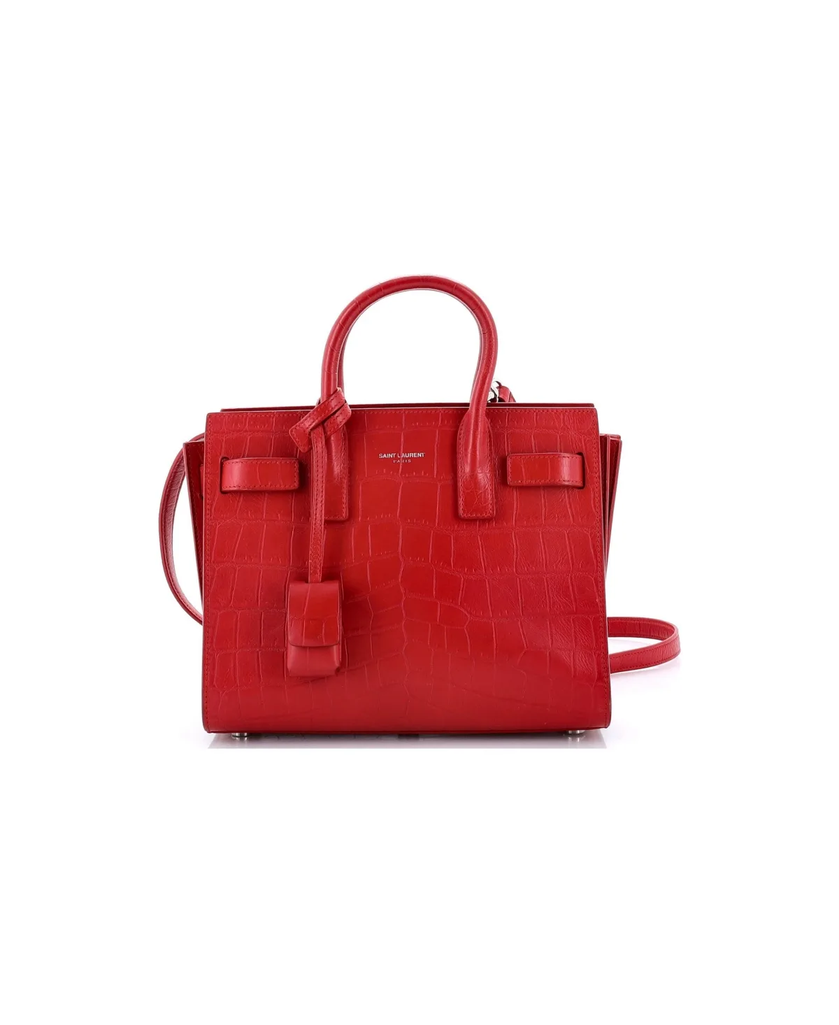 Pre-Owned Saint Laurent Baby Sac De Jour Nm Bag Embossed Leather by Saint Laurent