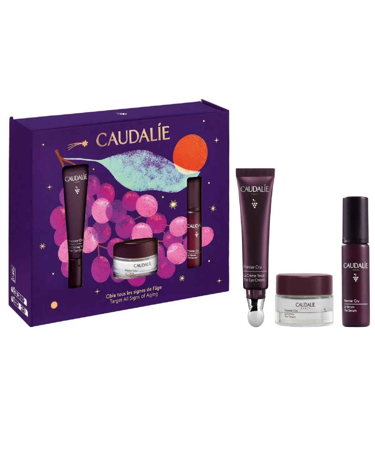 3-Piece the Anti-Aging Routine Set by Caudalie
