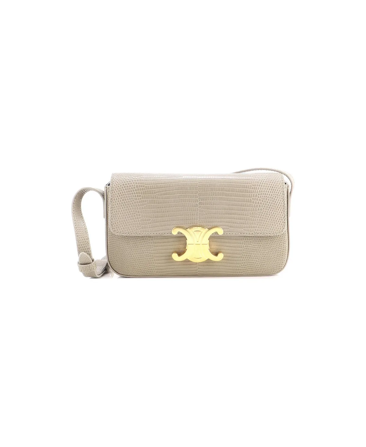 Pre-Owned Triomphe East-West Shoulder Bag by Celine