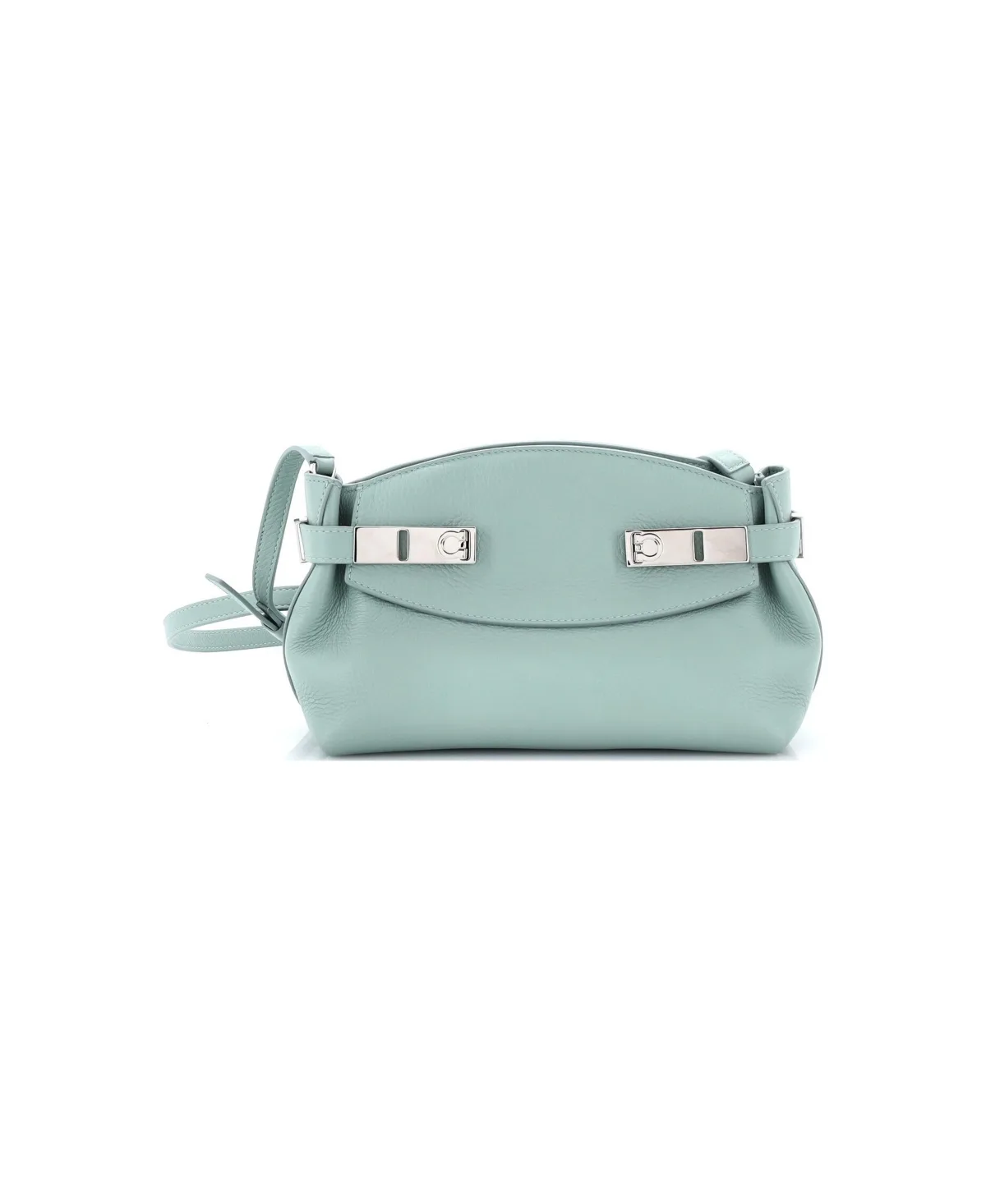 Pre-Owned Salvatore Ferragamo Small Hug Soft Crossbody Bag Leather by Salvatore Ferragamo