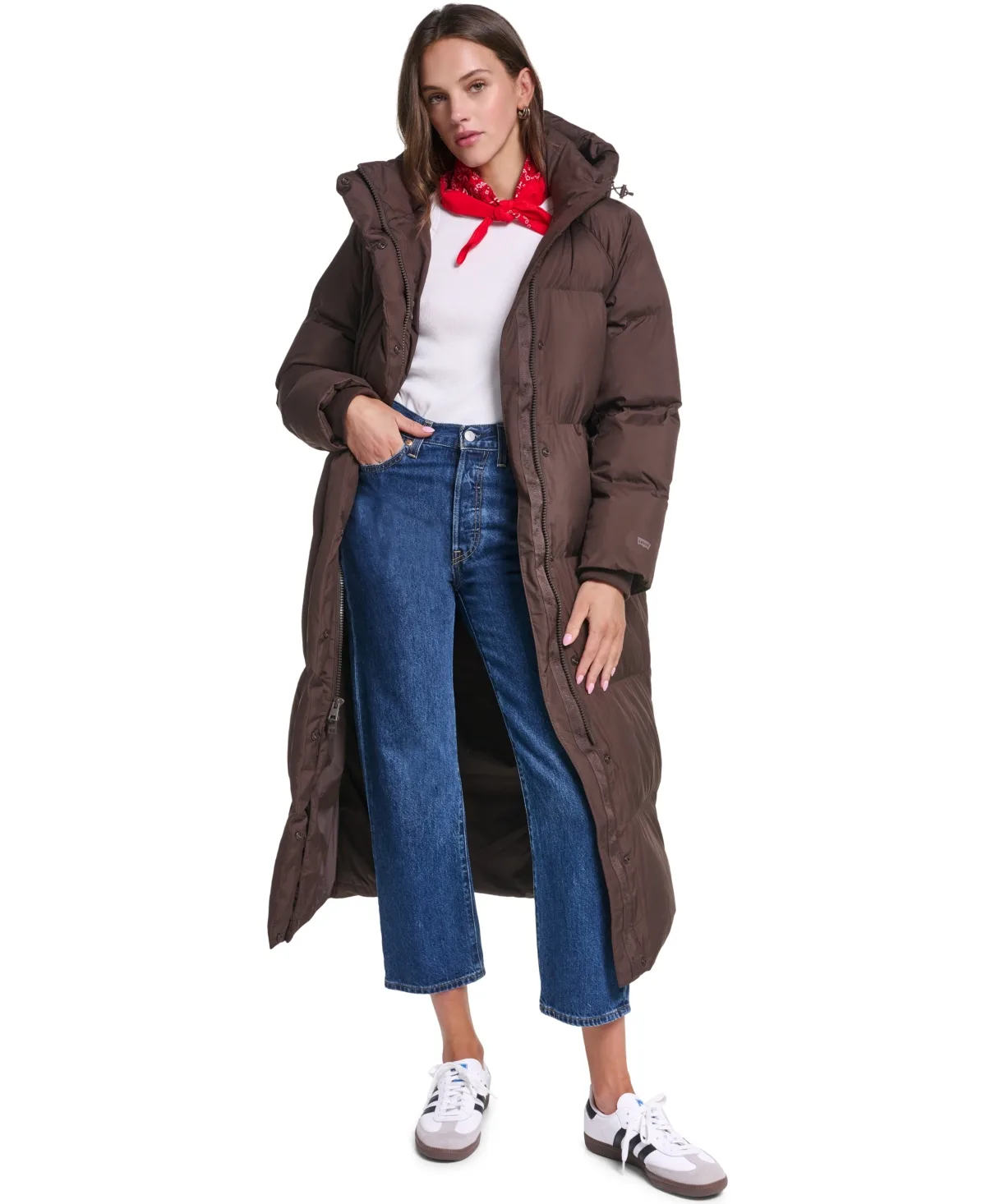 Extra Long Quilted Parka by Levi's