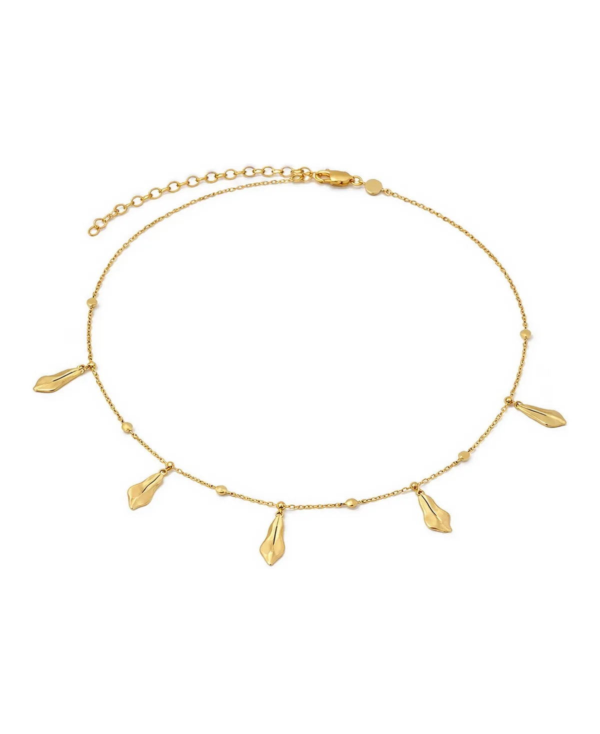 Mino Charm Choker Necklace in Gold by Yoj