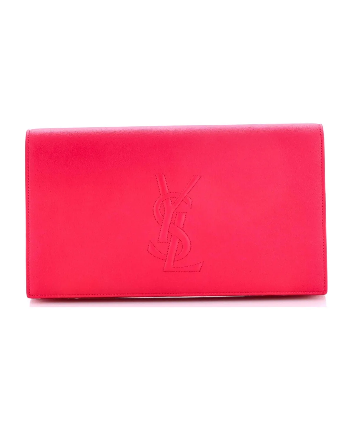Pre-Owned Saint Laurent Small Belle De Jour Clutch Leather by Saint Laurent