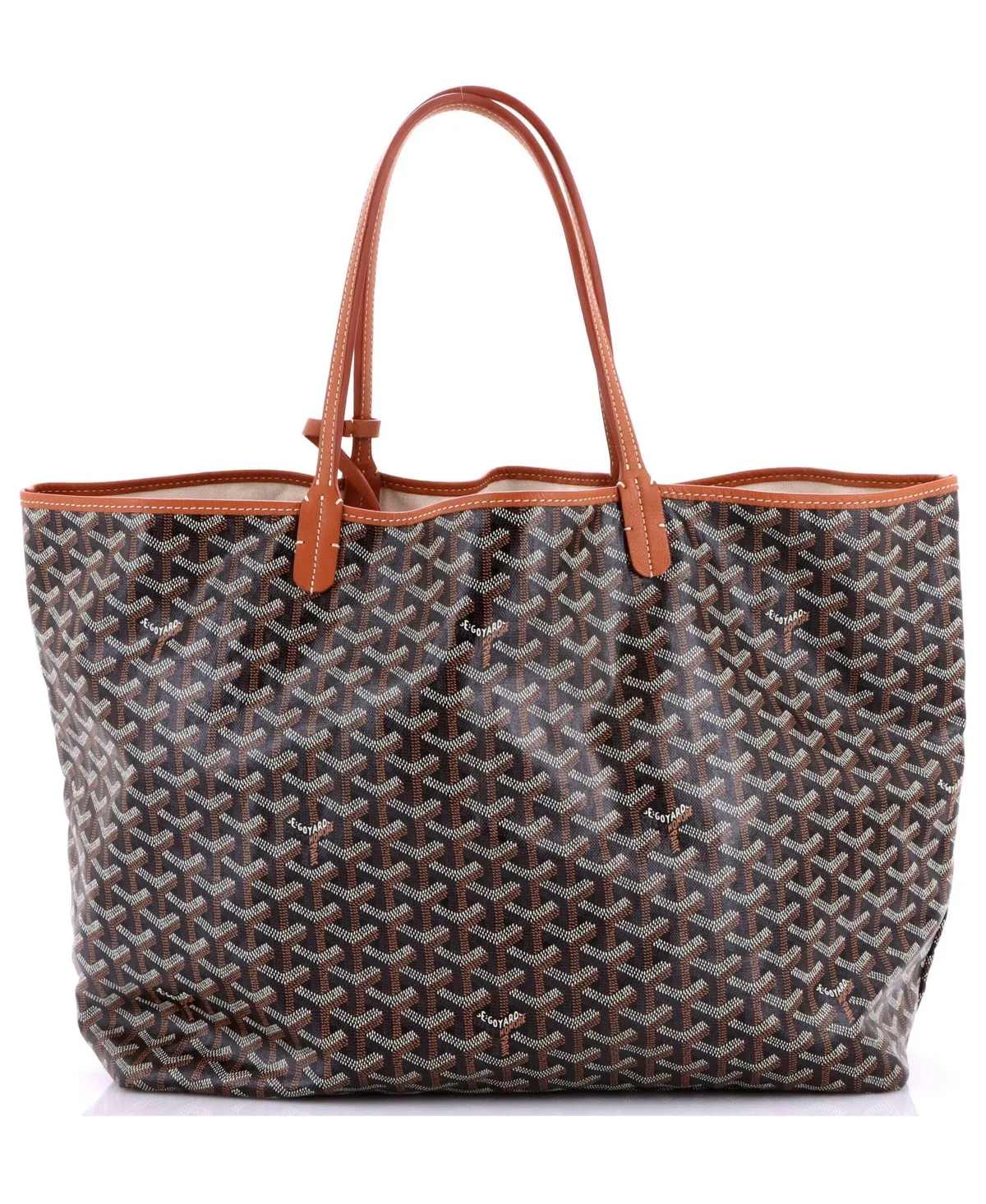 Pre-Owned Goyard Gm Saint Louis Tote Coated Canvas by Pre Owned Goyard