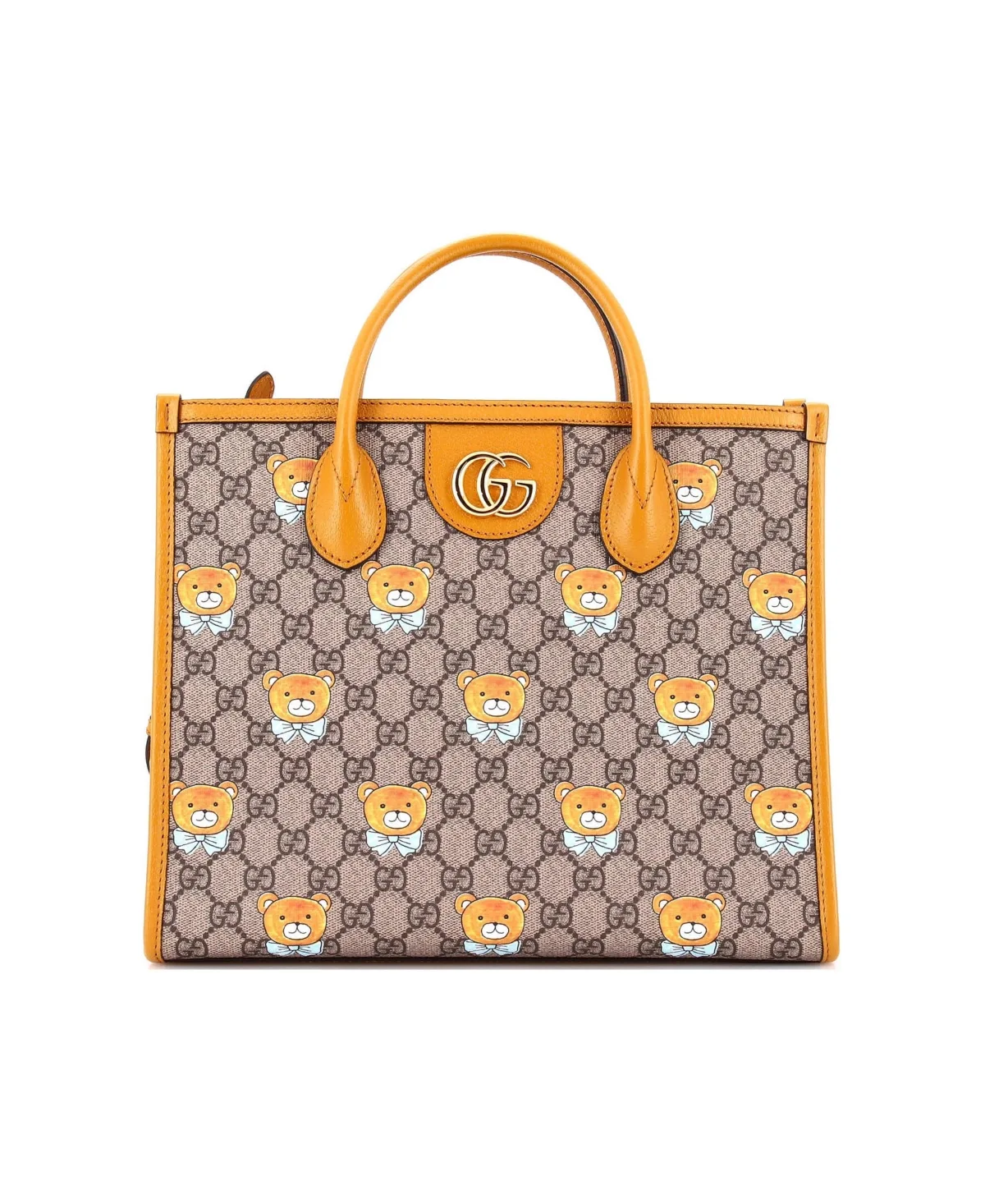 Pre-Owned Gucci Small x Exo-Kai Top Handle Shopping Tote Printed Gg Coated Canvas by Gucci