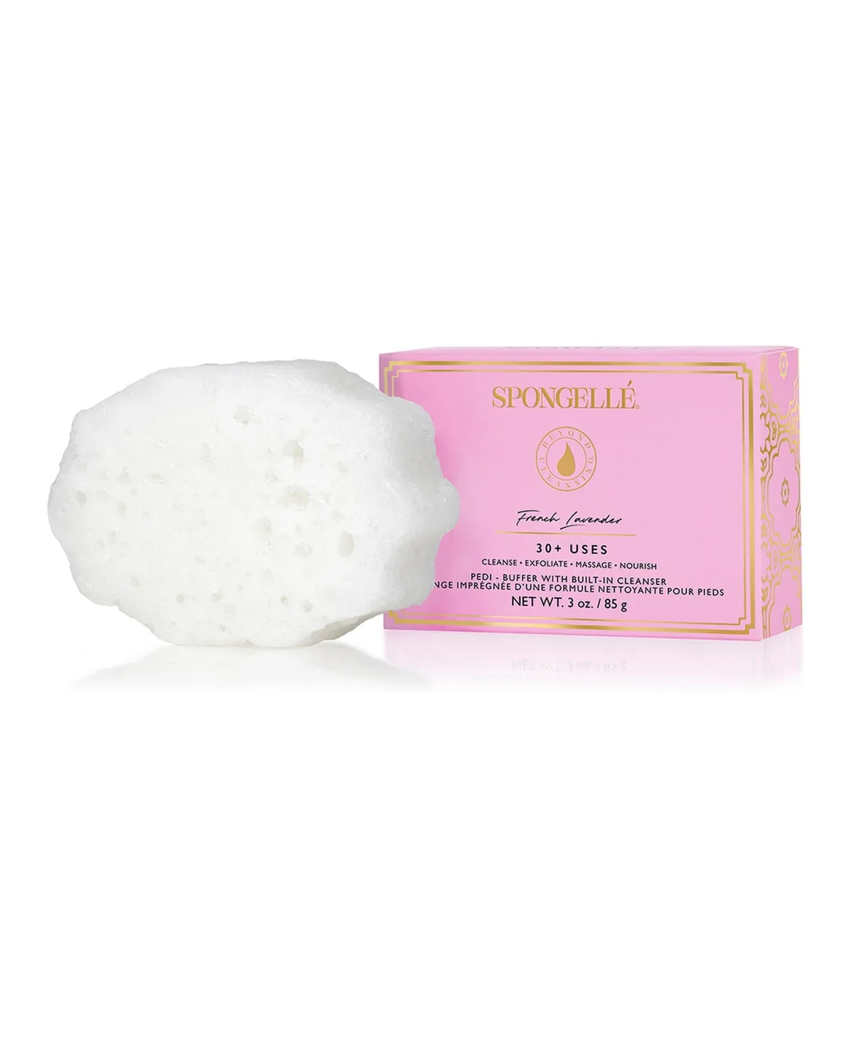 Daisy Collection Pedi Buffer - French Lavender by Spongelle