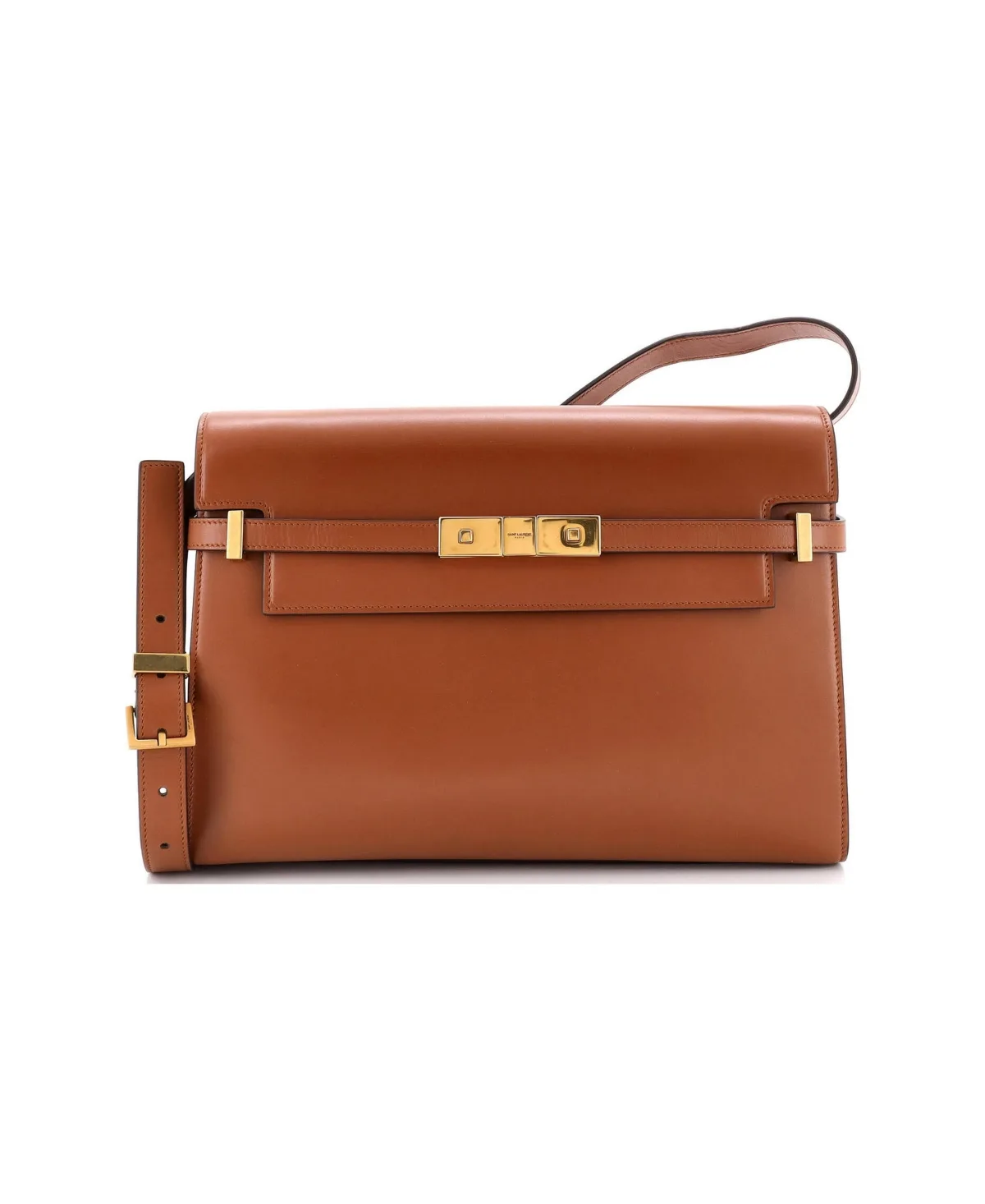 Pre-Owned Saint Laurent Medium Manhattan Shoulder Bag Leather