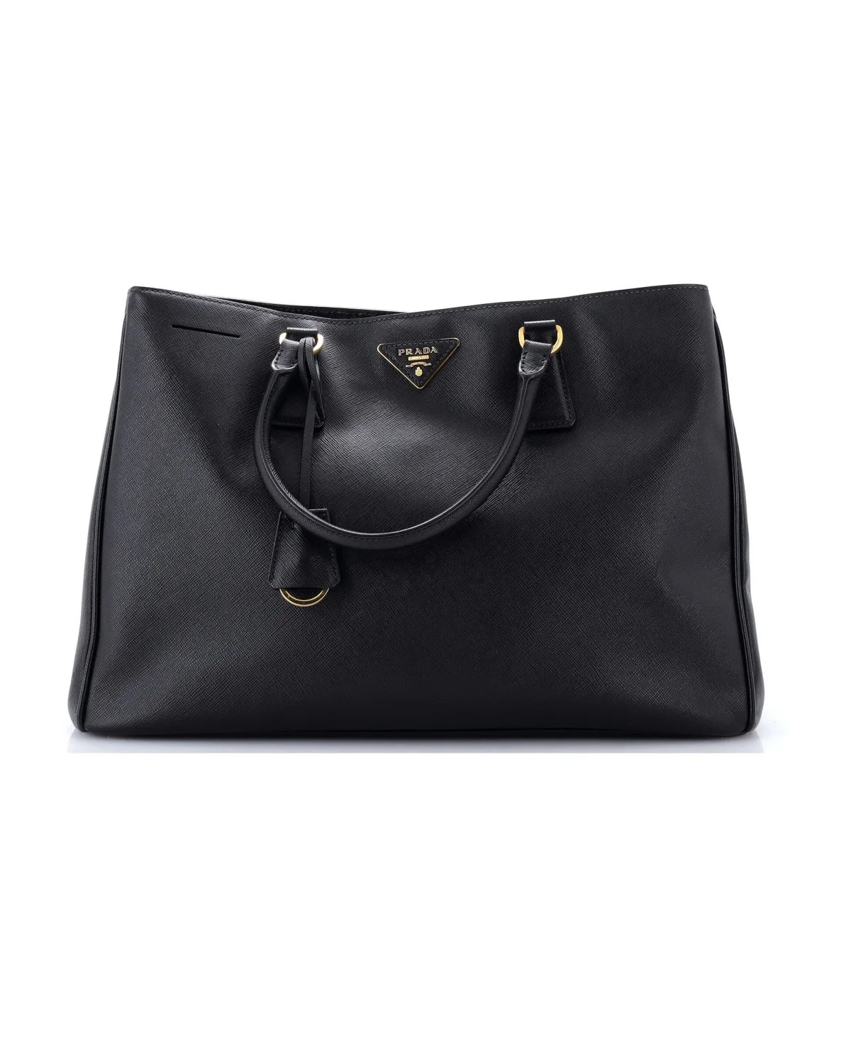 Pre-Owned Prada Large Lux Open Tote Saffiano Leather by Prada