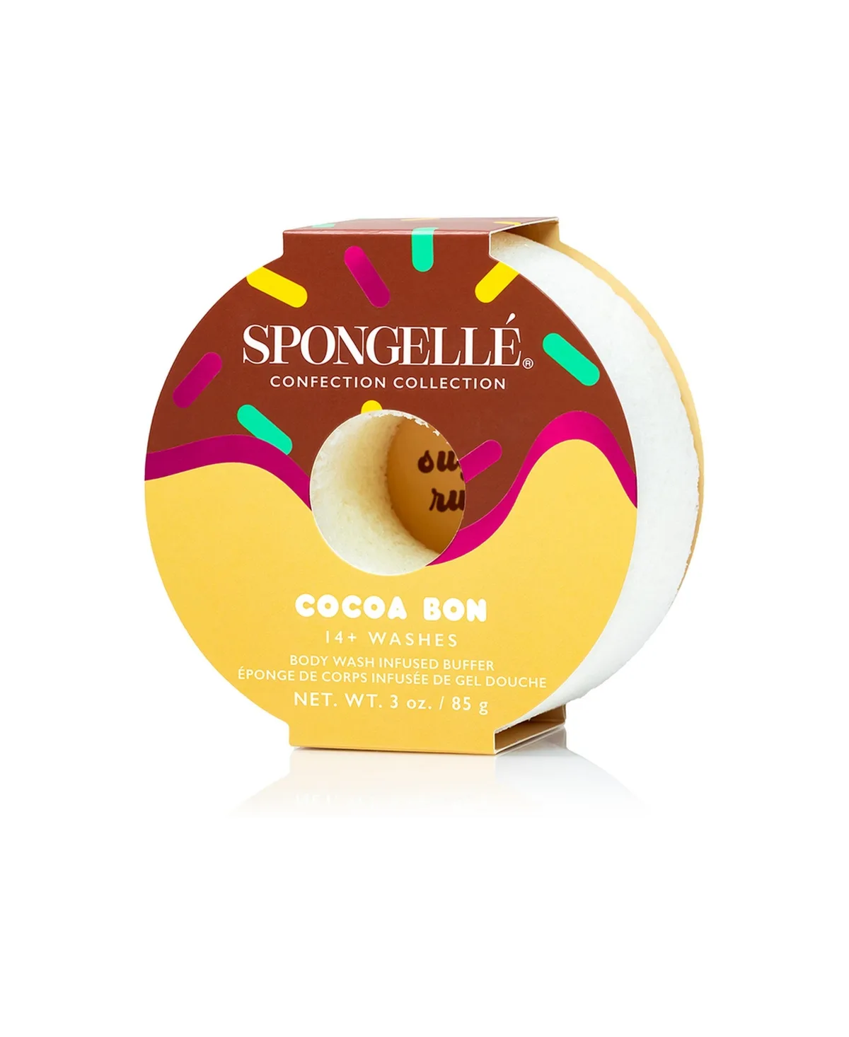 Confection Collection Body Wash Infused Buffer Cocoa Bon by Spongelle