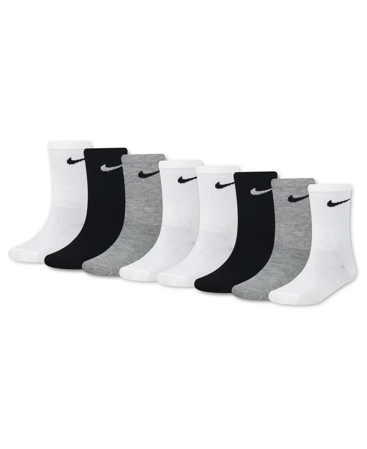 Crew Socks, 8-Pack by Nike