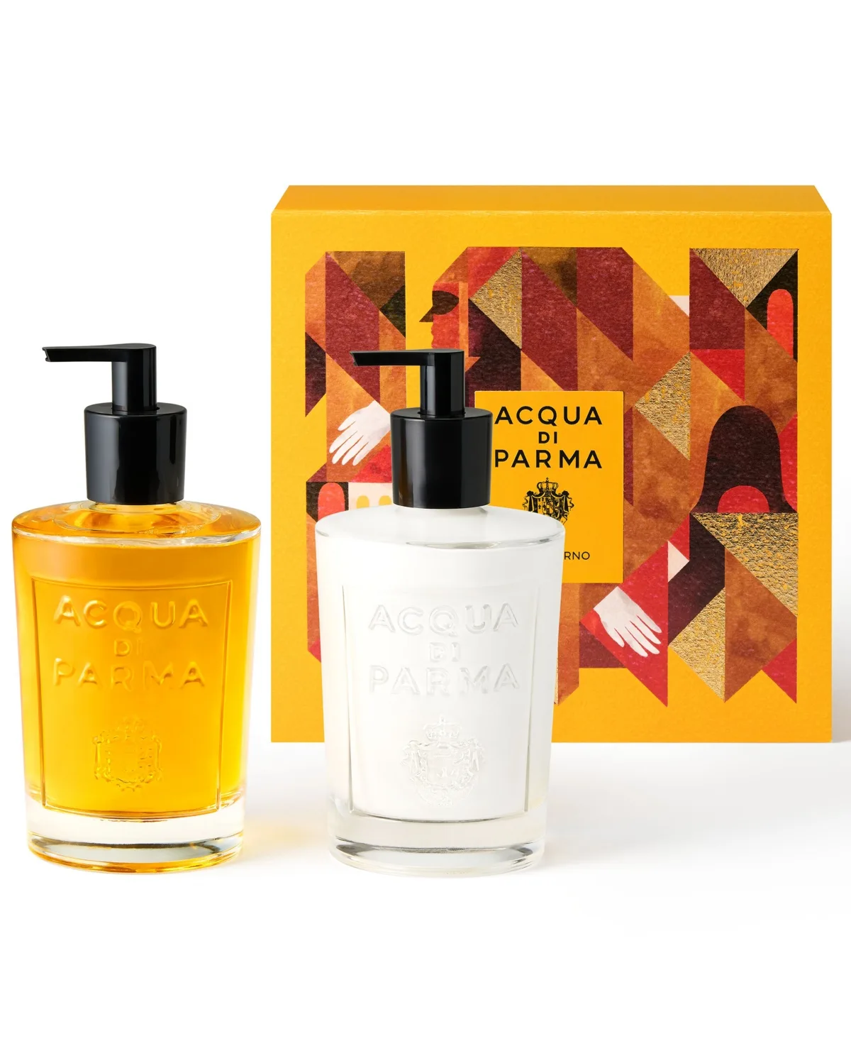 2-Piece Buongiorno Glass Hand Ritual Gift Set by Acqua Di Parma