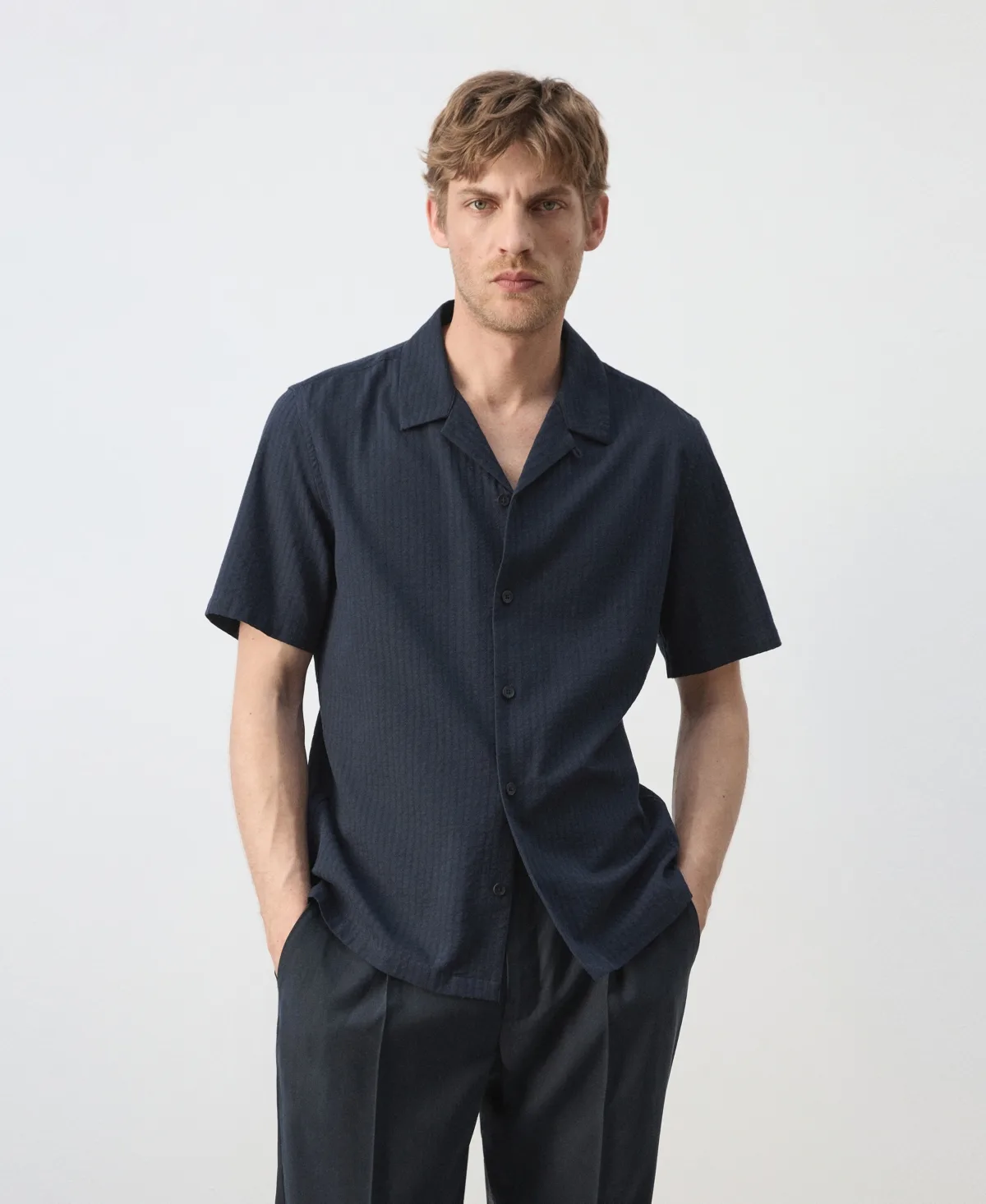 Regular-Fit Cotton Shirt by Mango