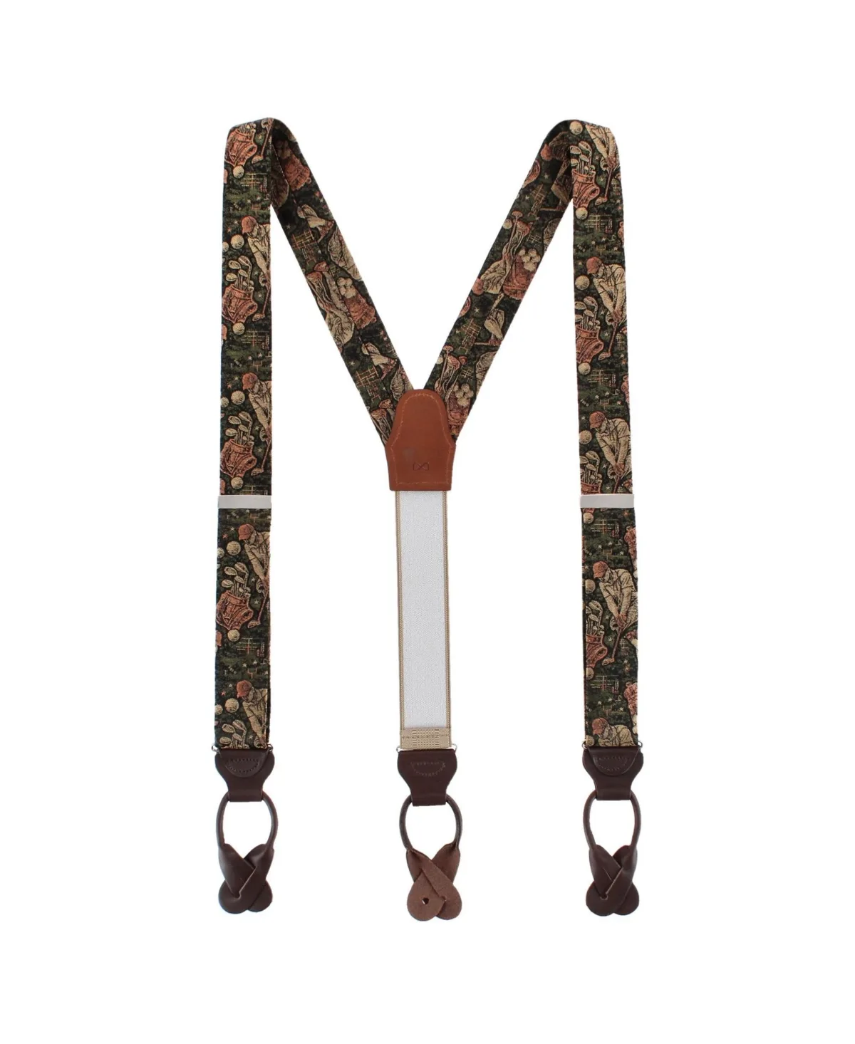 Golf Silk Y-Back Suspenders by Trafalgar
