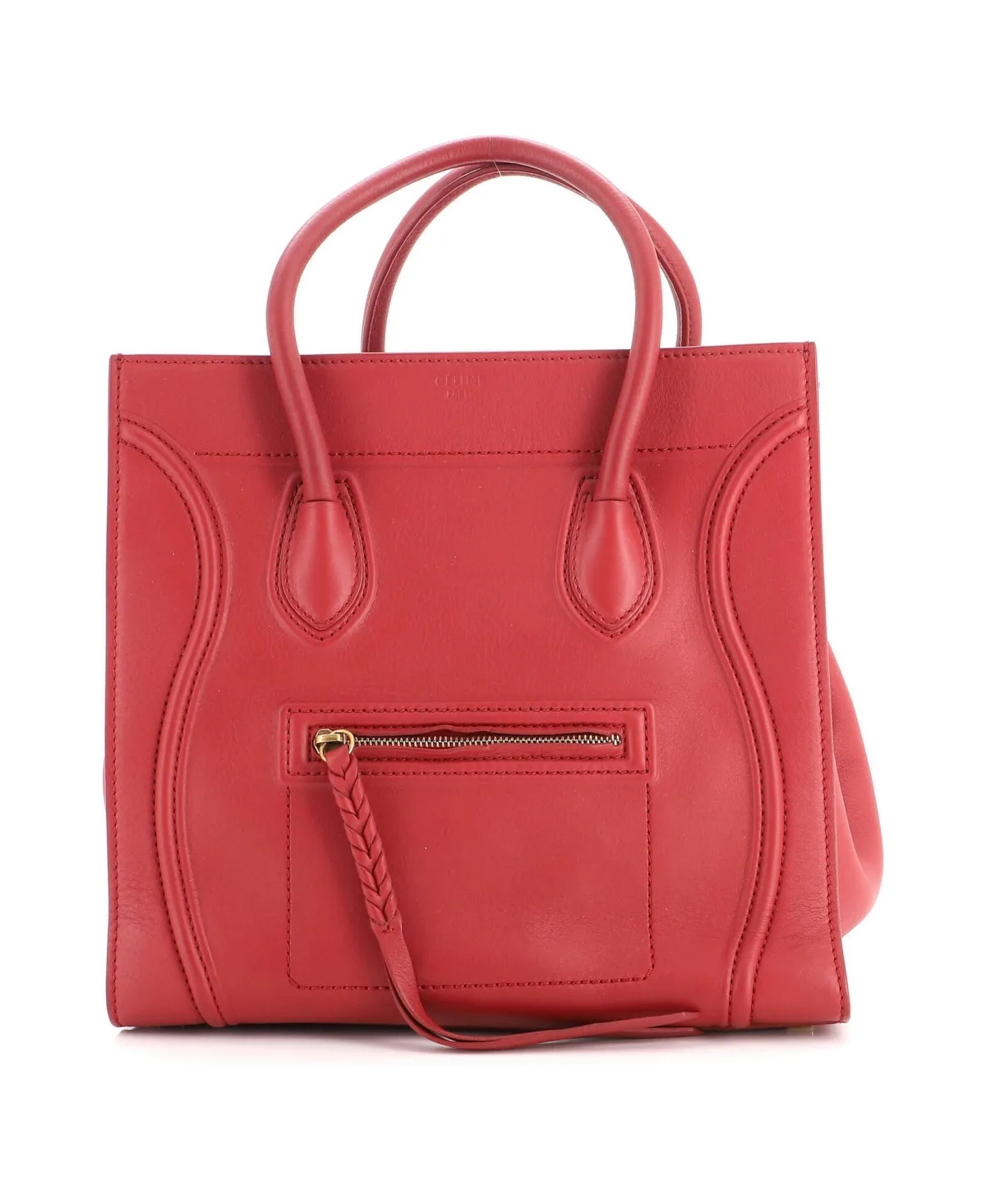 Pre-Owned Medium Phantom Bag Grainy Leather by Celine