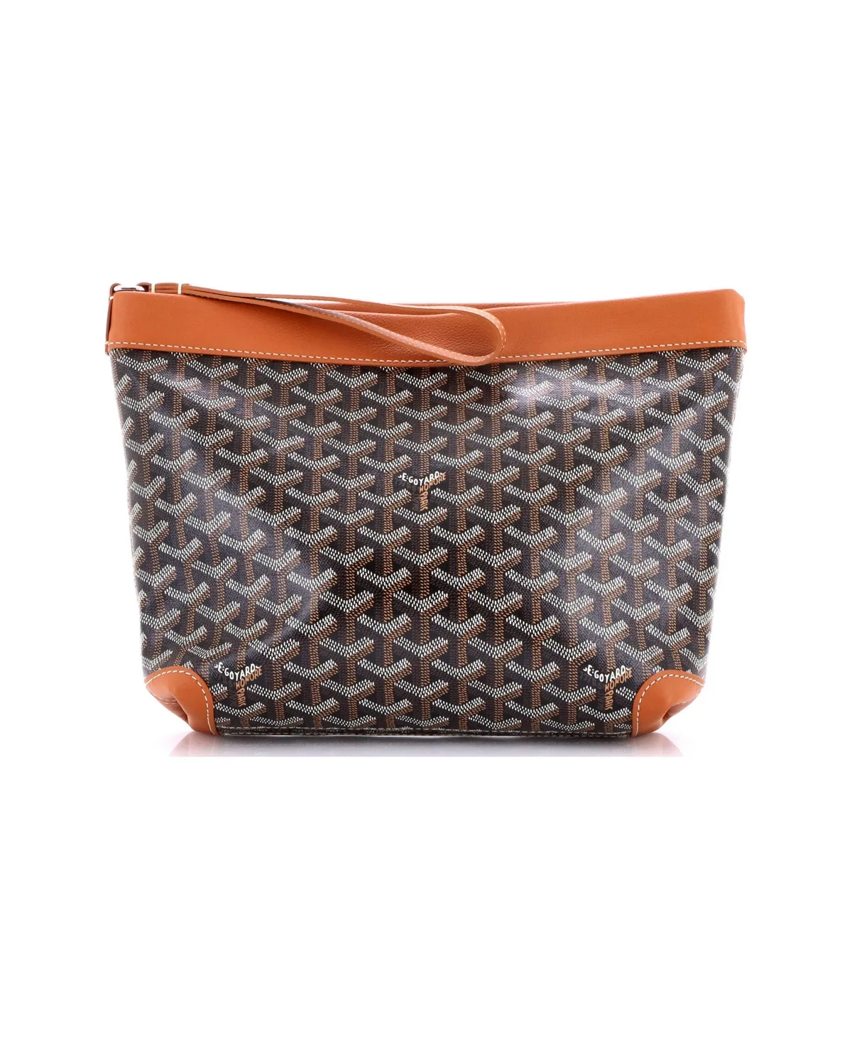 Pre-Owned Goyard Goyardine Conti Pouch Coated Canvas