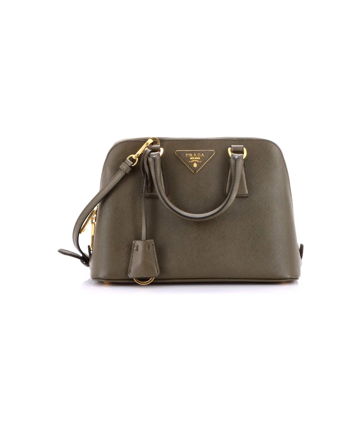Pre-Owned Prada Small Promenade Bag Saffiano Leather by Prada