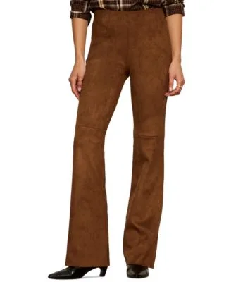 Sashay Faux Suede Flare Leggings by Sanctuary