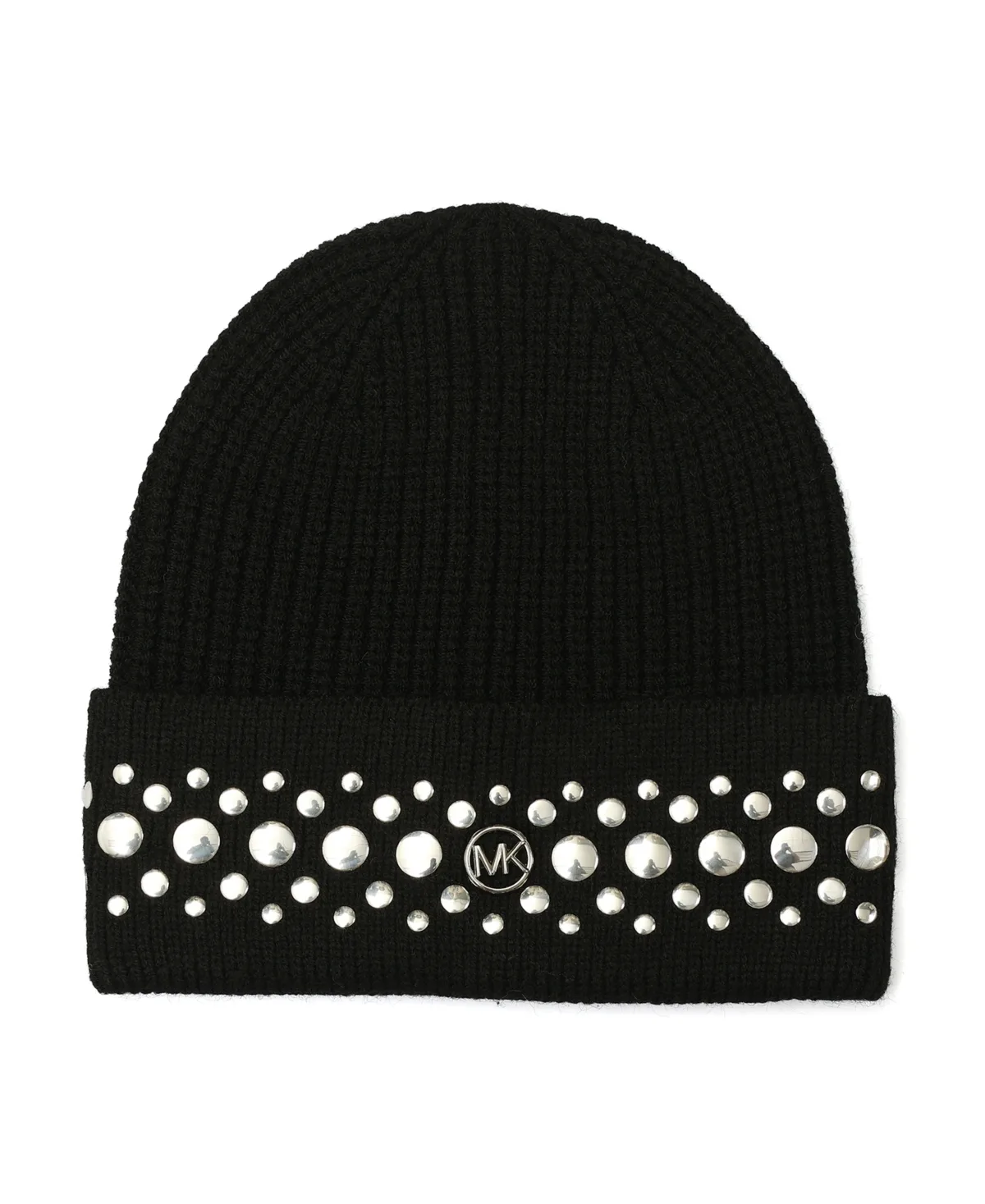 Scattered Stud Cuff Beanie Hat by MICHAEL Michael Kors