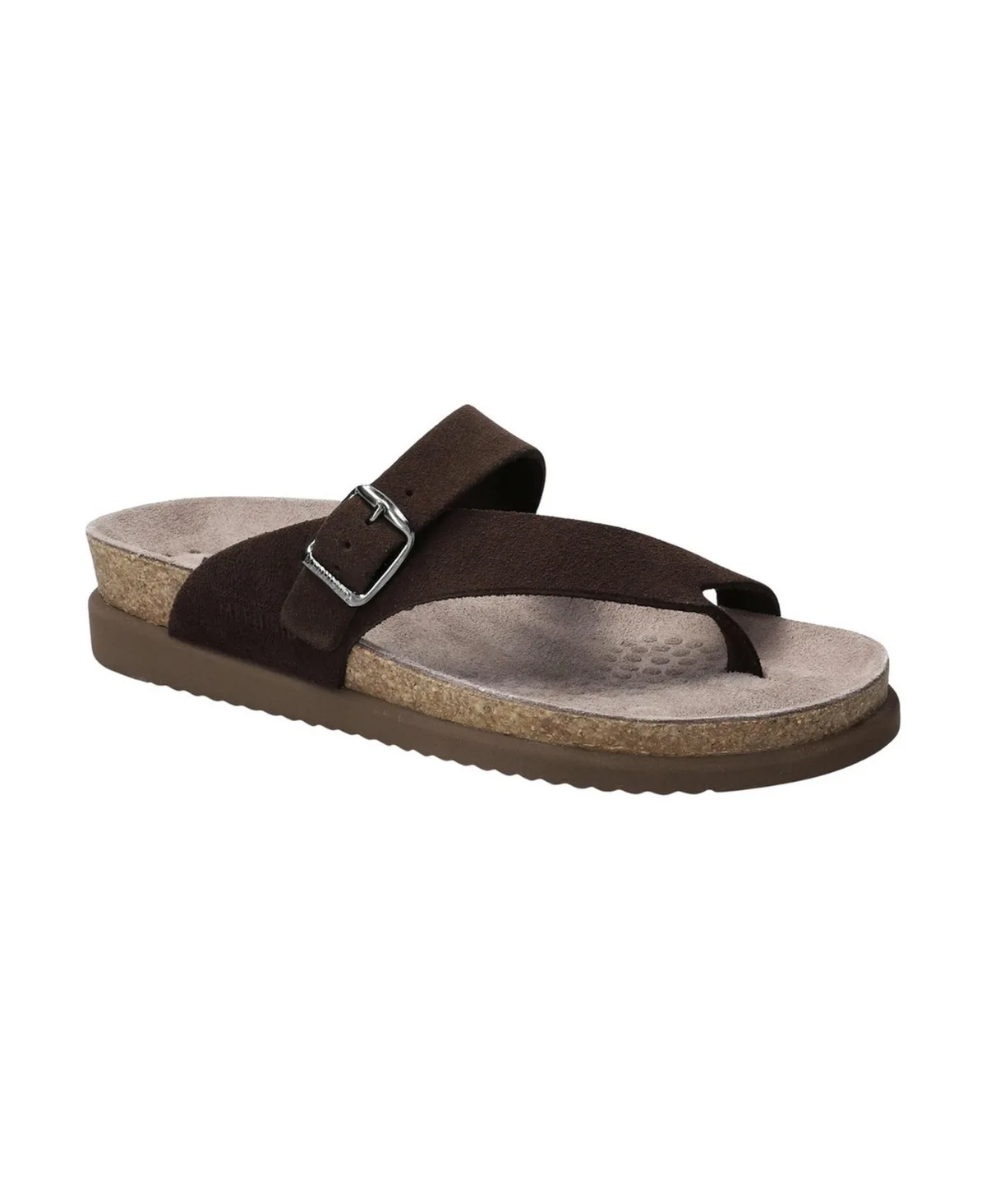Helen Classics Suede Arch-Support Sandals by Mephisto