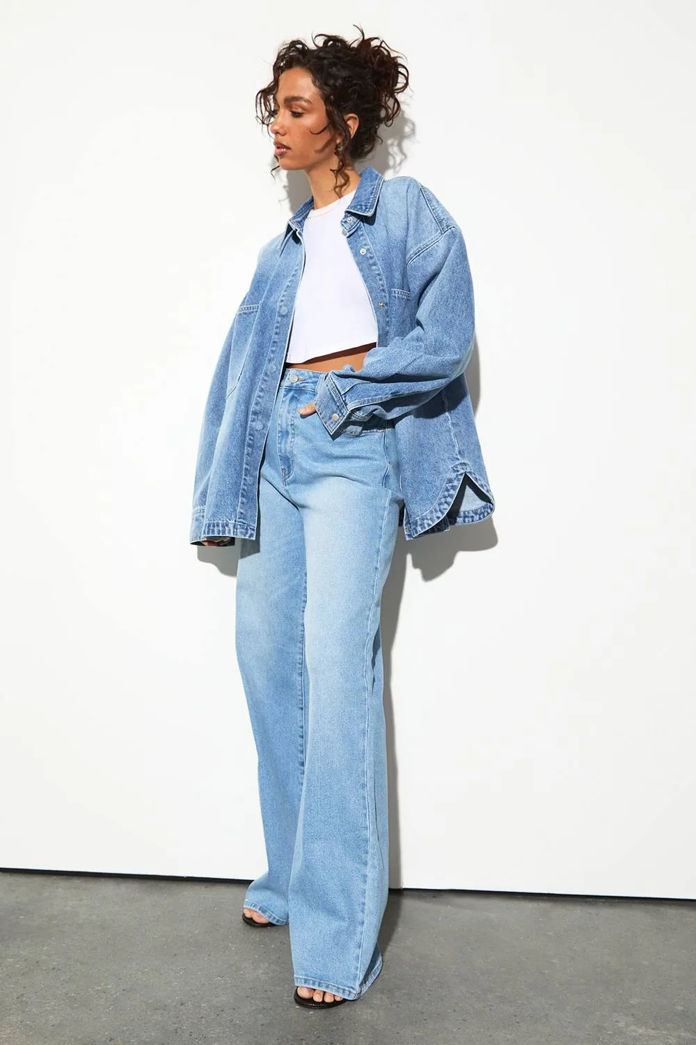 The Tall High Waist Straight Leg Jean