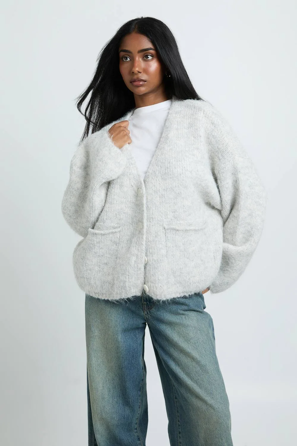 Soft Knit Oversized Cardigan