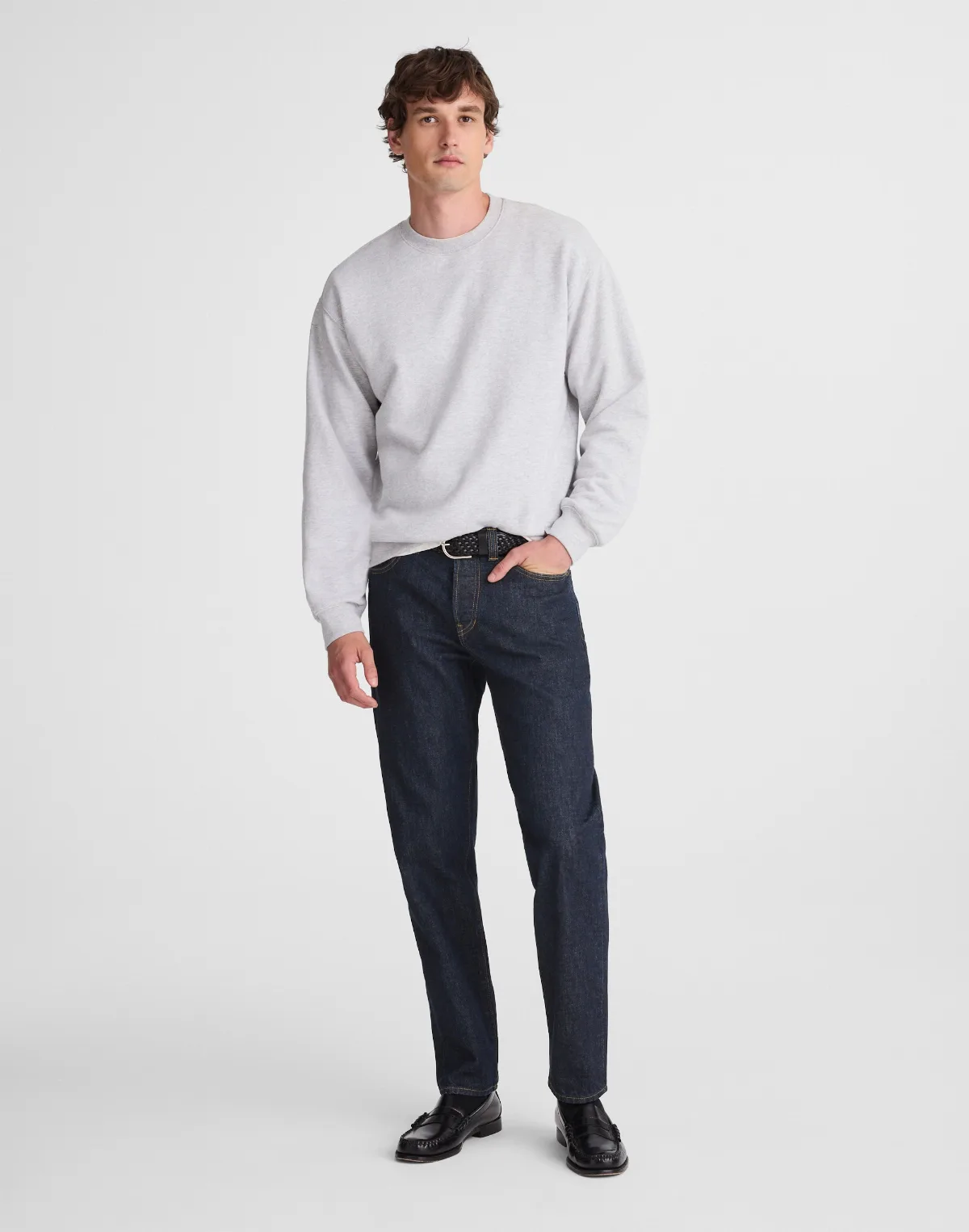 Relaxed Taper Jeans in Japanese Denim by MW