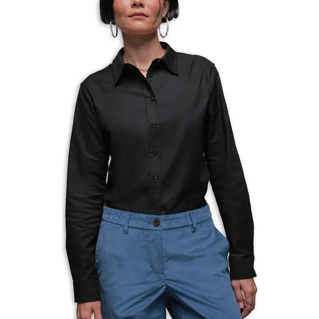 The Essential Long Sleeve Oxford Button Up by WILDFANG