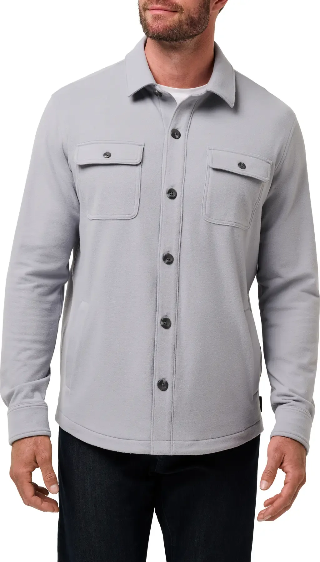 Polar Fleece Shirt Jacket