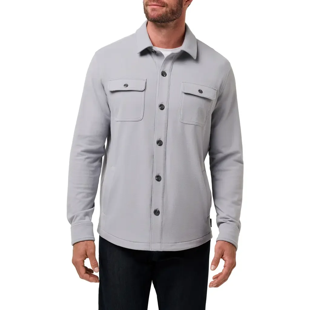 Polar Fleece Shirt Jacket by TravisMathew