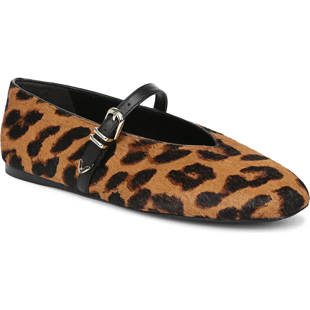 Margot Genuine Calf Hair Mary Jane Flat by Favorite Daughter