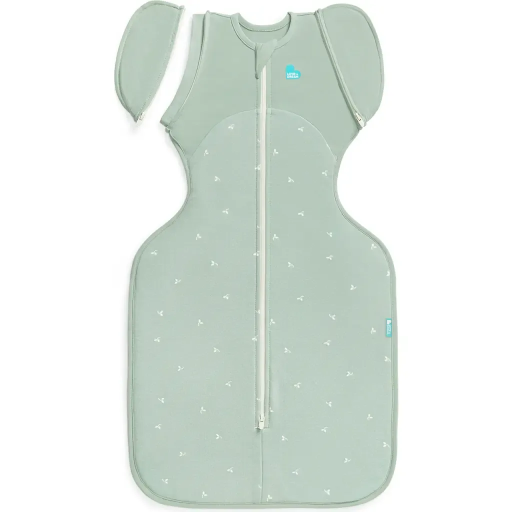 Swaddle Up™ 1.0 TOG Stretch Cotton Fleece Swaddle by LOVE TO DREAM