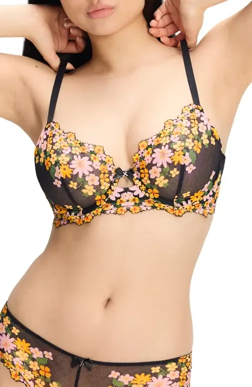 Wonderfleur Lace Unlined Demi Bra by SAVAGE X FENTY