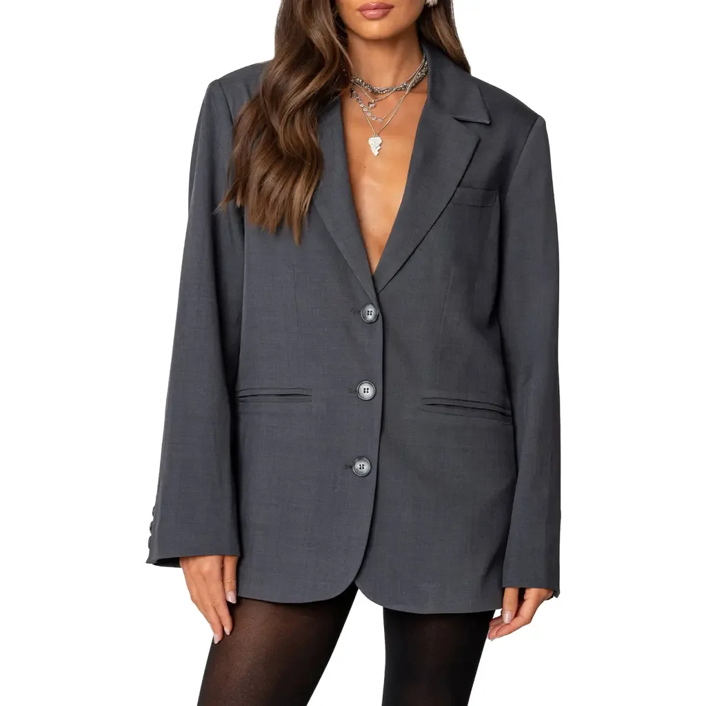 Kourtney Oversize Blazer by EDIKTED