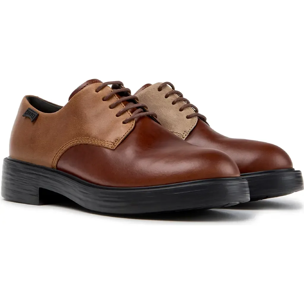 Dean TWINS Leather Derby by Camper