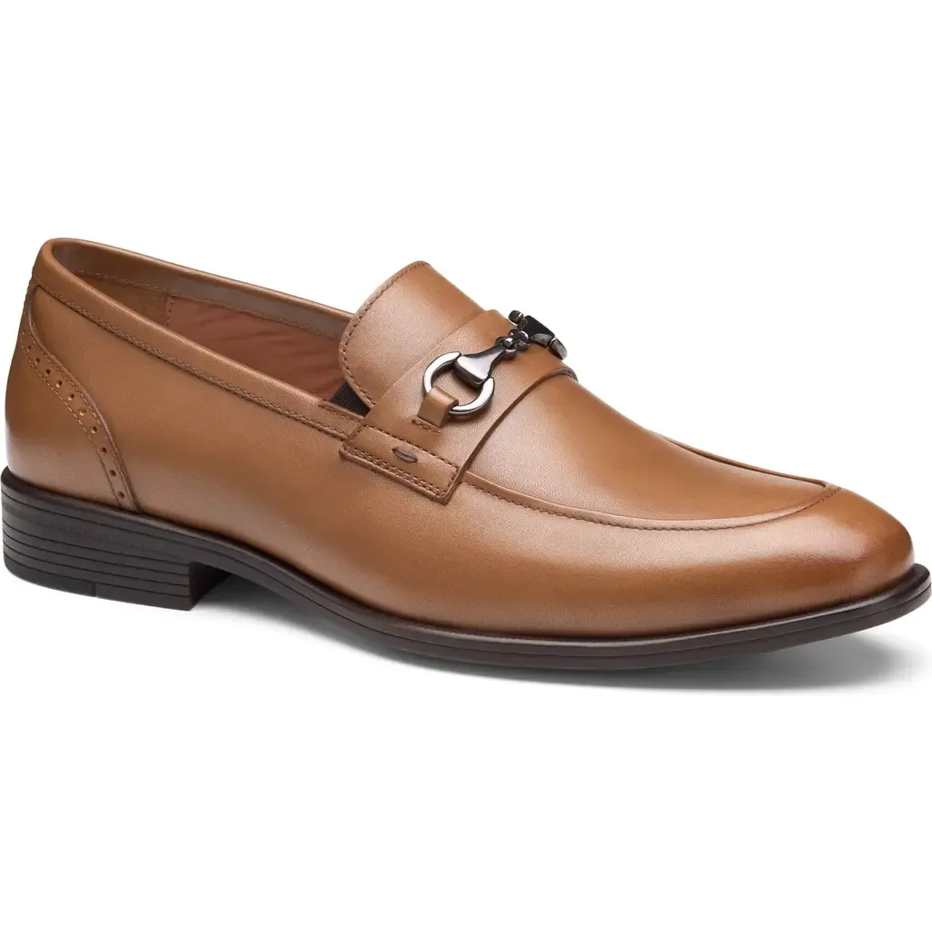 Reeve Bit Loafer in Tan Full Grain by Johnston & Murphy
