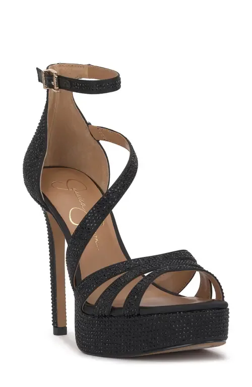 Shyremin Ankle Strap Platform Sandal by Jessica Simpson