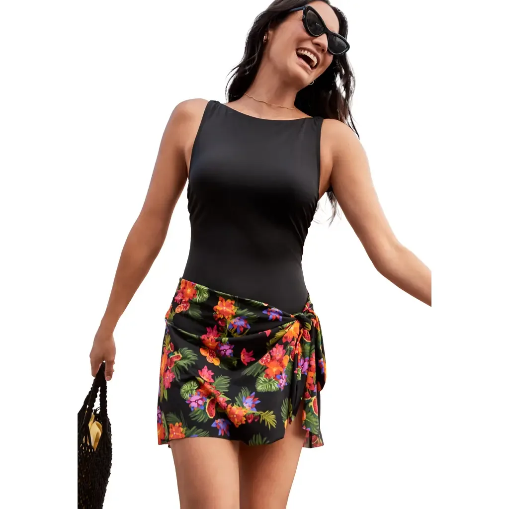High Neck Tank Swimdress by Swim 365