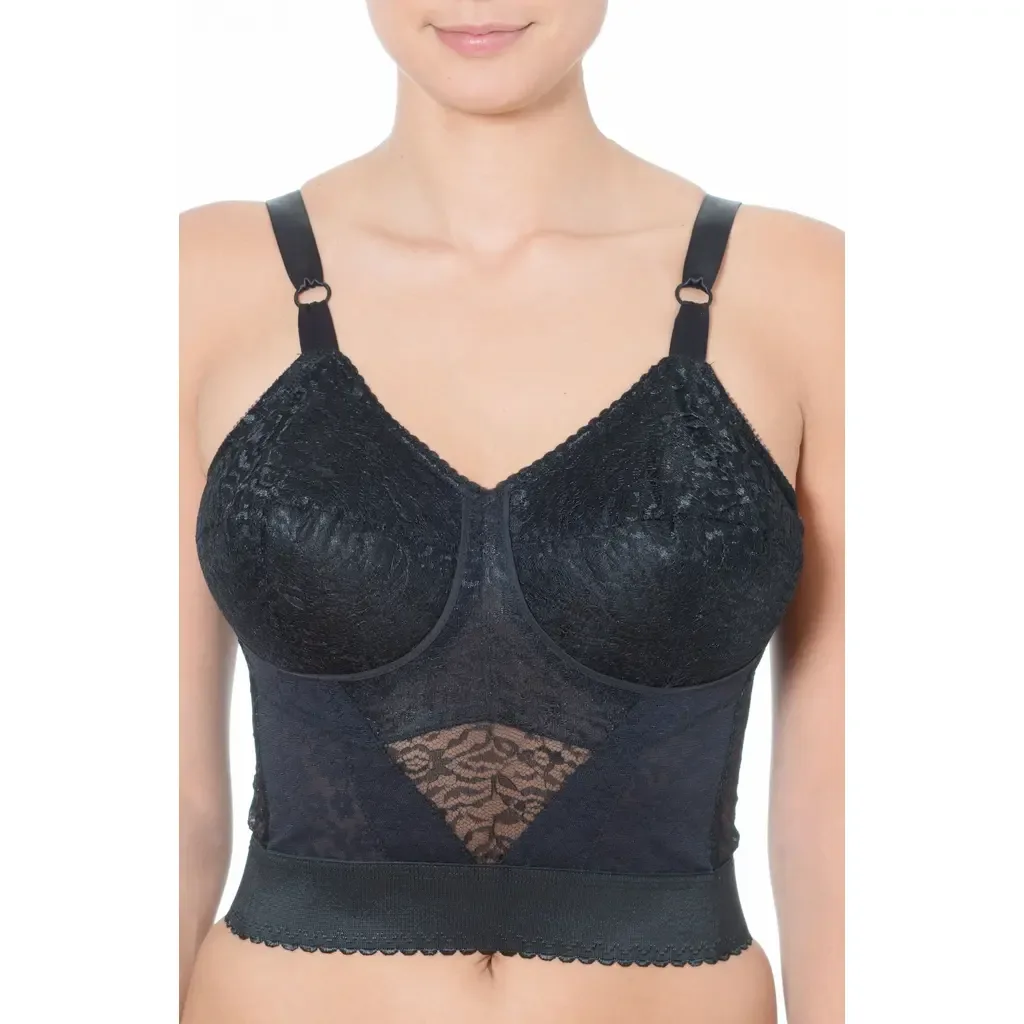 Longline Wireless Shaping Bra with Expandable Cups by Rago