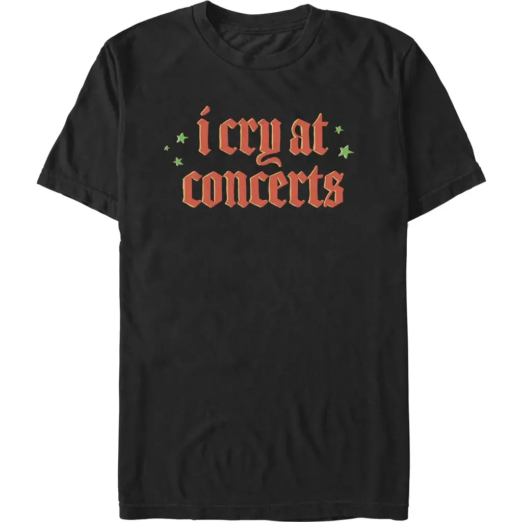 Cry at Concerts Short Sleeve Graphic T-Shirt by Lost Gods