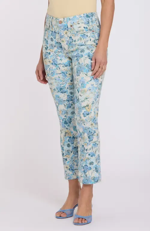 Sheri Floral Ankle Slim Jeans by NYDJ