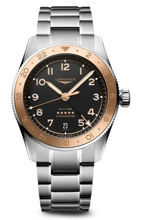 Spirit Zulu Time 1925 GMT Automatic Bracelet Watch, 39mm by Longines