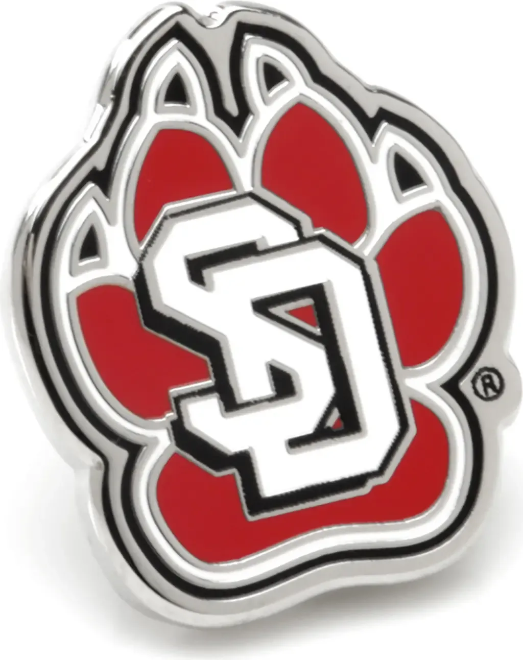 NCAA University of South Dakota Coyotes Lapel Pin by Cufflinks, Inc.