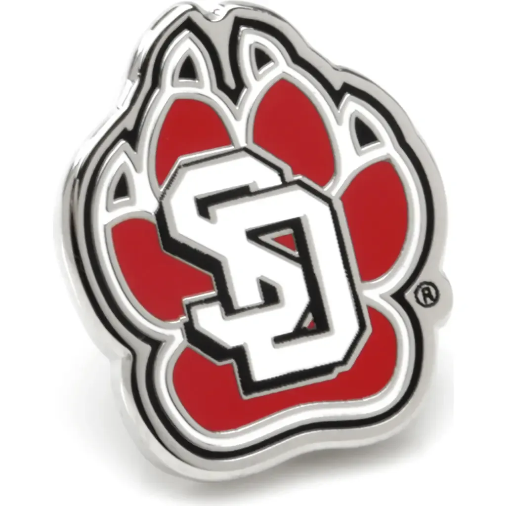NCAA University of South Dakota Coyotes Lapel Pin by Cufflinks, Inc.