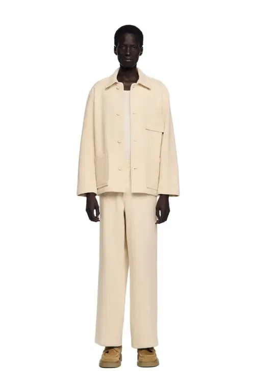 Cotton Worker Jacket by SANDRO