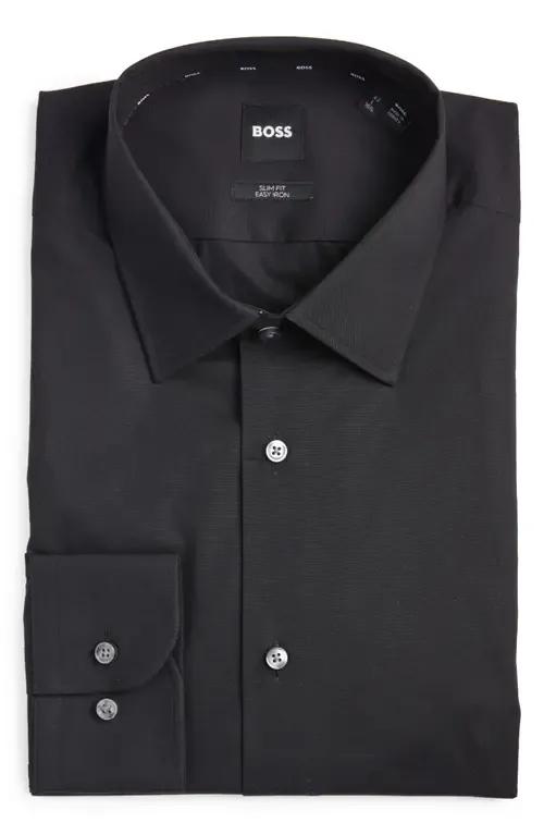 Hank Slim Fit Dress Shirt by BOSS