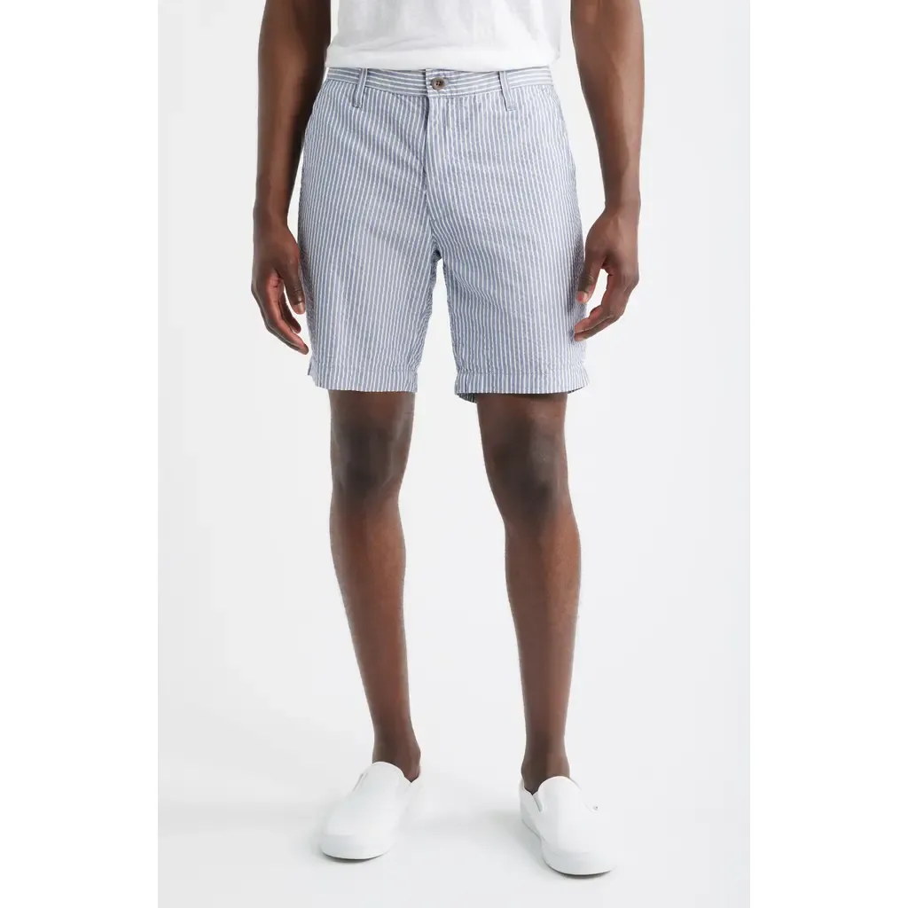 Wanderer Seersucker Stripe Chino Shorts