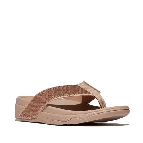 Surfa Sequin Toe-Post Sandals by FitFlop