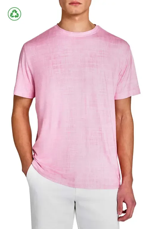 Regular Fit Chambray Recycled Performance Golf T-Shirt by CONSTRUCT