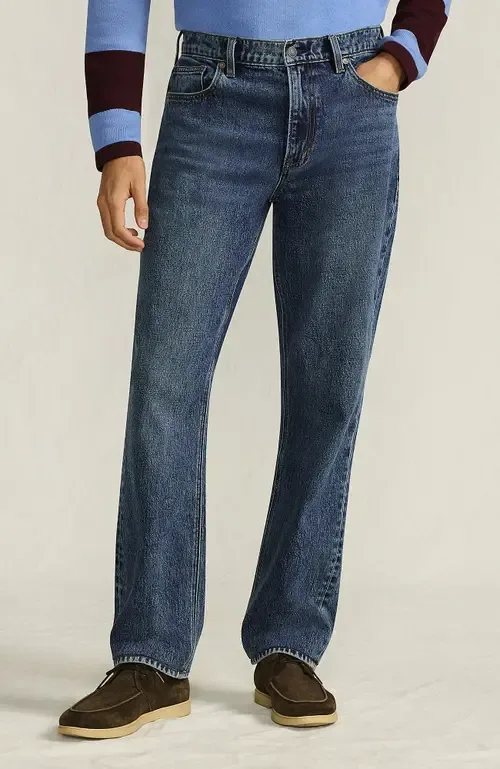 Stretch Athletic Fit Jean by Lands' End